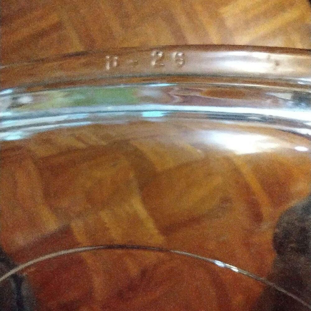 1 Pyrex A-7-C Clear Glass Square Casserole Lid 7" x 7" - Picture 4 of 4